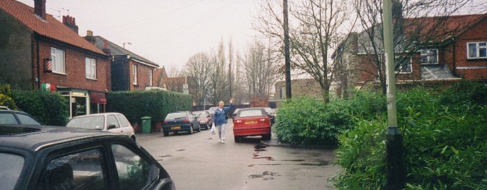 11am - No-one can walk on the pavements due to the cars at any time of day.