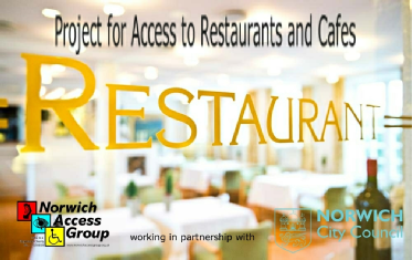 List of accessible restaurants and cafes in Norwich